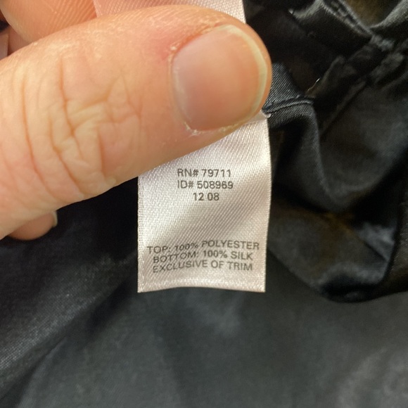 Victorias Secret Silk Blend Front Tie Lingerie Top - Picture 7 of 7